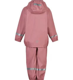 Regntøj m. Seler - PU - Old Rose|Color Kids Clearance