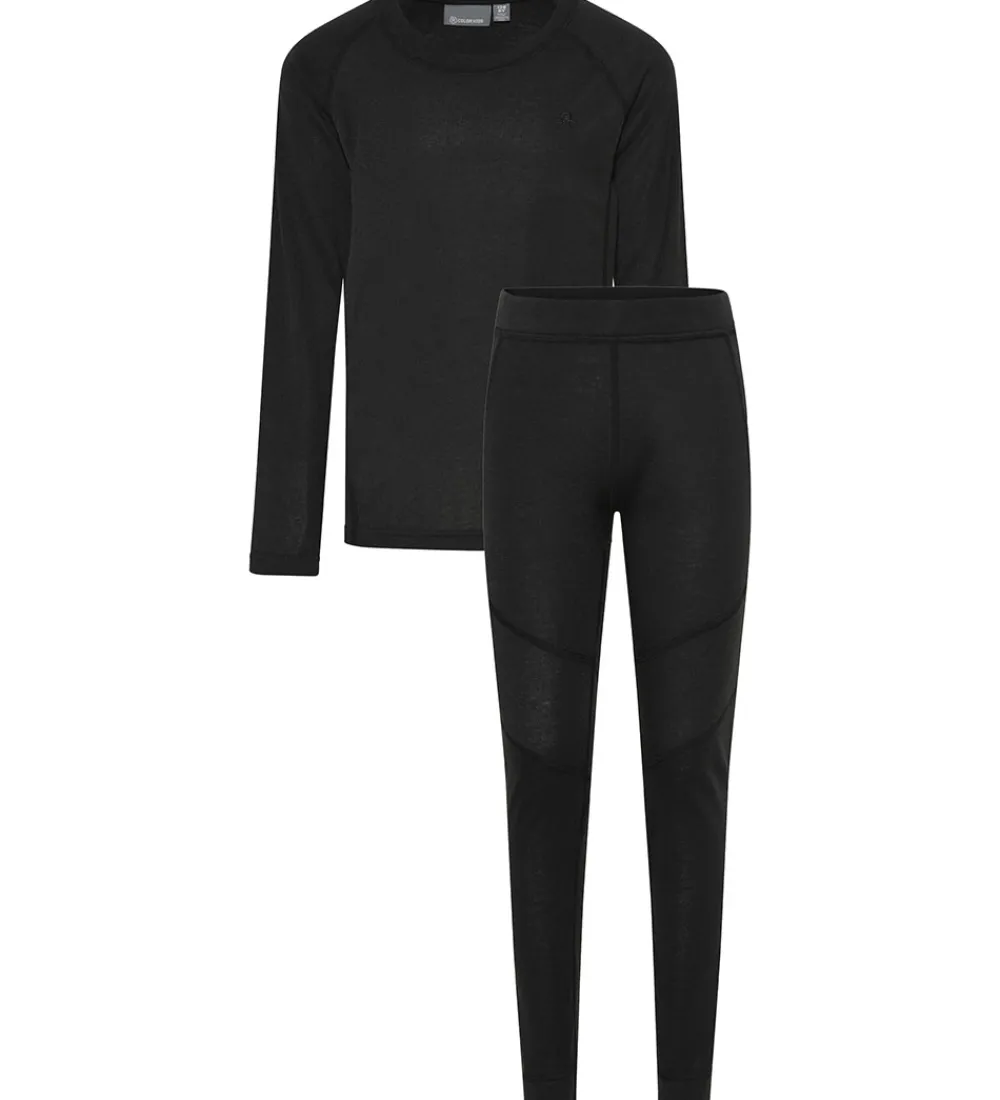 Skiundertøj - Sort|Color Kids Sale