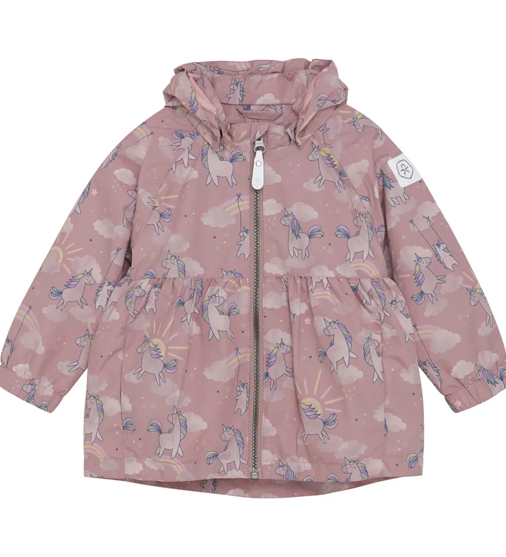 Sommerjakke - Woodrose m. Enhjørninger|Color Kids Clearance