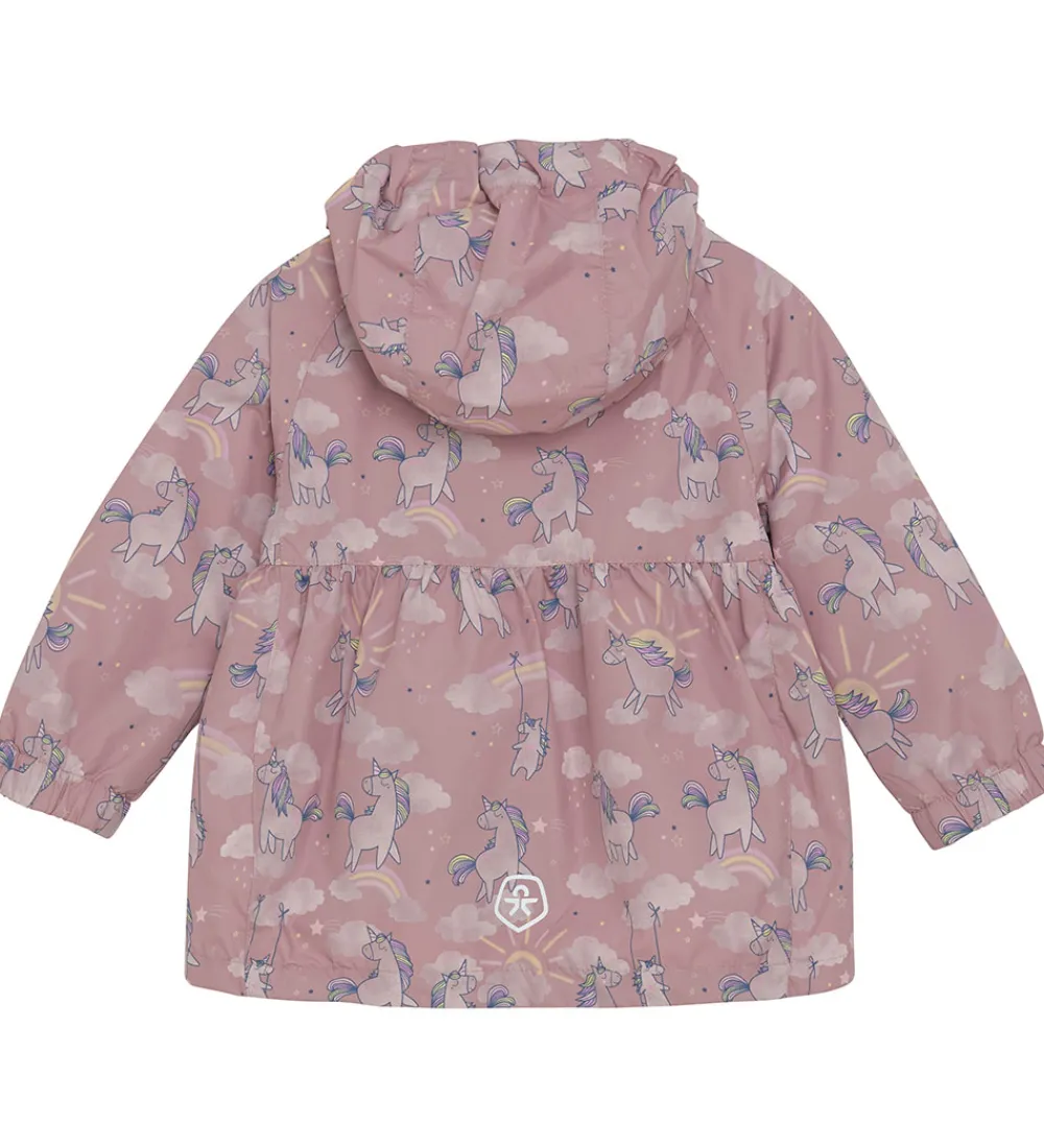 Sommerjakke - Woodrose m. Enhjørninger|Color Kids Clearance