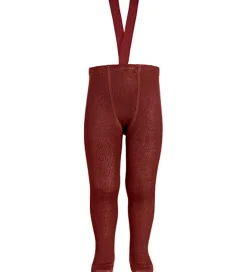 Strømpebukser m. Seler - Uld/Akryl - Granet|Condor Hot