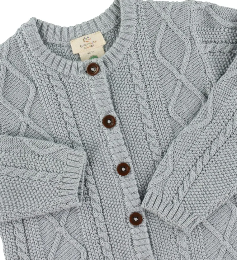 Cardigan - Dusty Blue|Copenhagen Colors