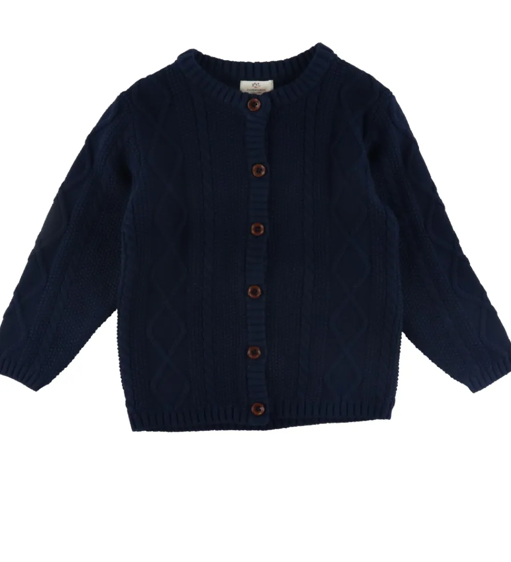 Cardigan - Strik - Navy|Copenhagen Colors Best