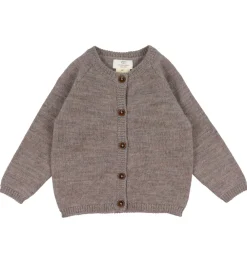 Cardigan - Uld - Natural Melange|Copenhagen Colors Discount