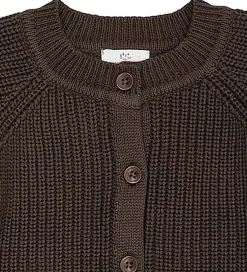 Cardigan - Strik - DK Brown|Copenhagen Colors Hot