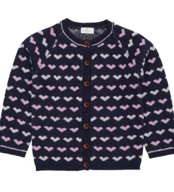 Cardigan - Uld - Strik - Merino Heats - Navy|Copenhagen Colors Clearance