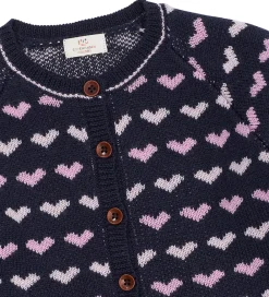 Cardigan - Uld - Strik - Merino Heats - Navy|Copenhagen Colors Clearance