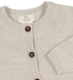 Cardigan - Uld - Pale Cream Melange|Copenhagen Colors Clearance