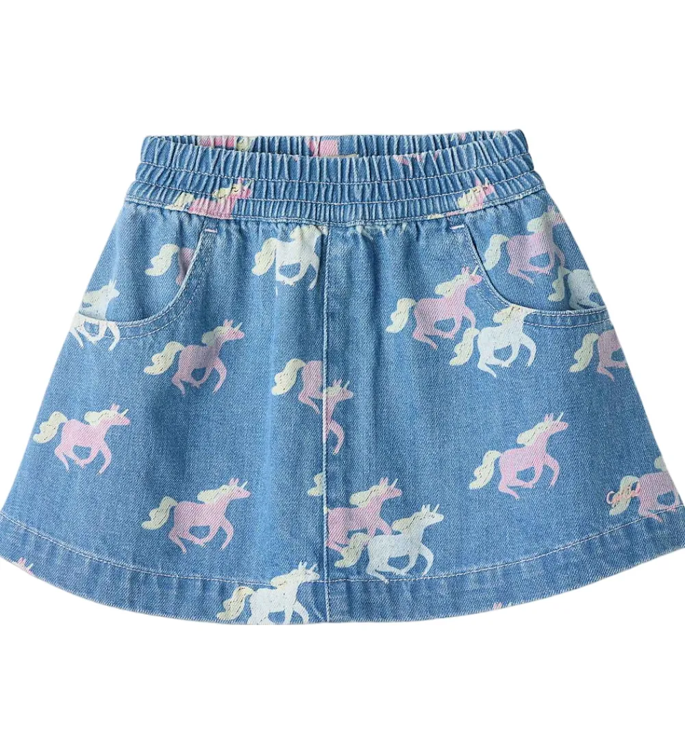 Denimnederdel - Indigo Blue Wash|Copenhagen Colors Hot