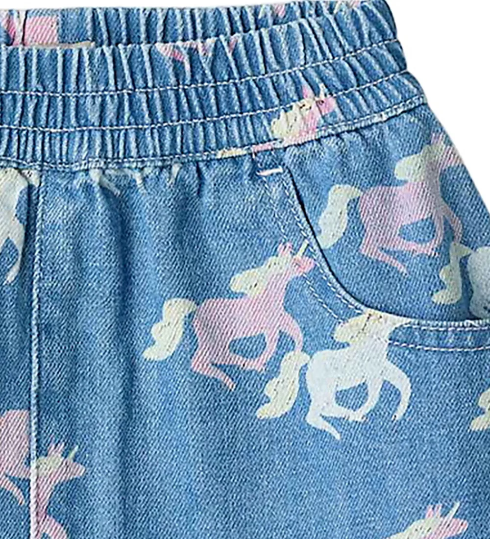 Denimnederdel - Indigo Blue Wash|Copenhagen Colors Hot