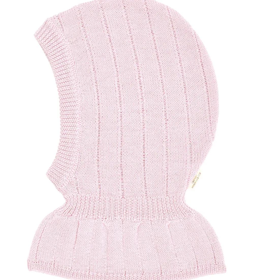 Elefanthue - Strik - Uld - 1-lags - Bubblegume|Copenhagen Colors Online