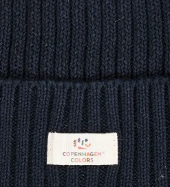 Hue - Strik - Navy|Copenhagen Colors Outlet