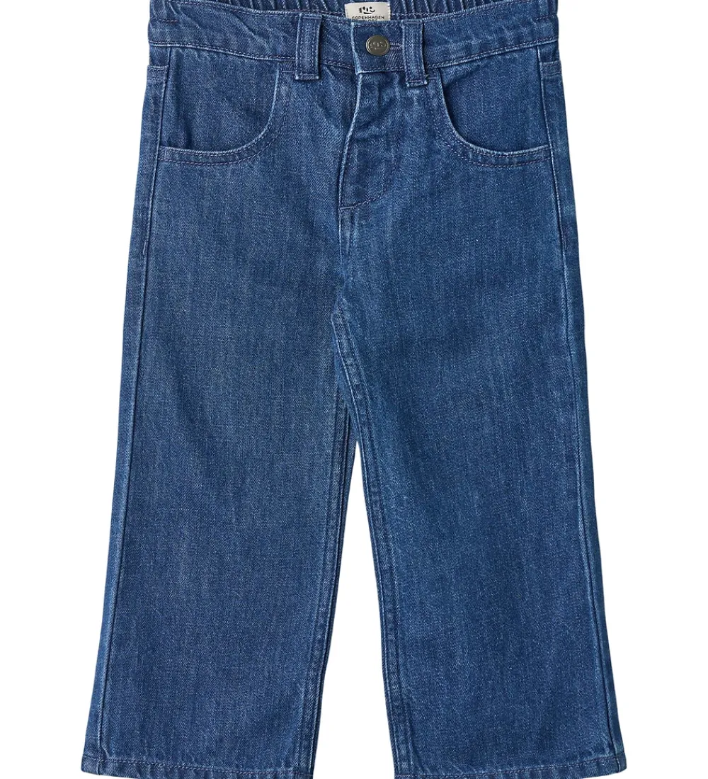 Jeans - Pocket Embro - Dark Indigo Blue|Copenhagen Colors Hot