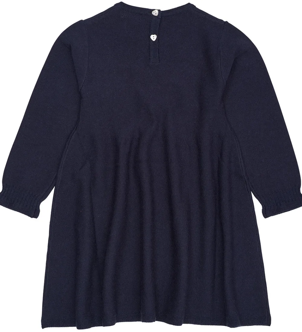 Kjole - Uld - Strik - Merino Heats - Navy|Copenhagen Colors Sale