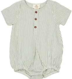 Sommerdragt - Green W. Cream Stripe|Copenhagen Colors Clearance