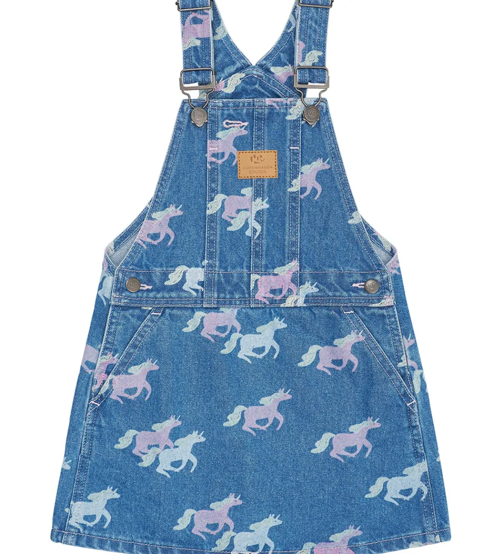 Spencer - Denim - Unicorn Print - Blå|Copenhagen Colors