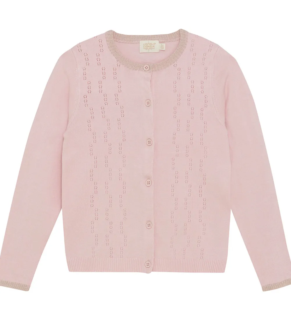 Cardigan - Pointelle - Strik - Lotus|Creamie