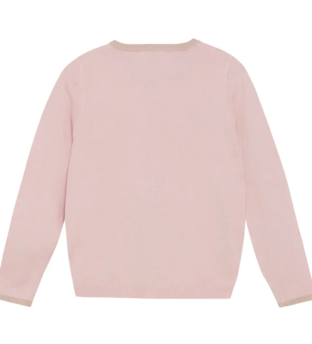 Cardigan - Pointelle - Strik - Lotus|Creamie