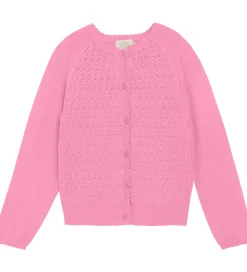 Cardigan - Strik - Pointelle - Rosebloom|Creamie Online