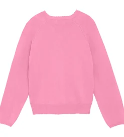 Cardigan - Strik - Pointelle - Rosebloom|Creamie Online