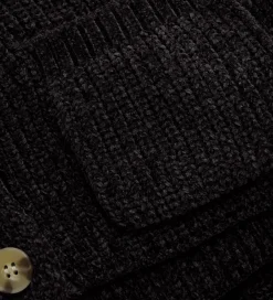 Cardigan - Strik - Sort|Creamie Clearance