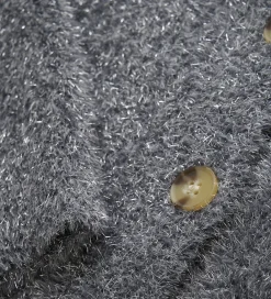 Cardigan - Strik - Glitter - Iron Gate|Creamie Best