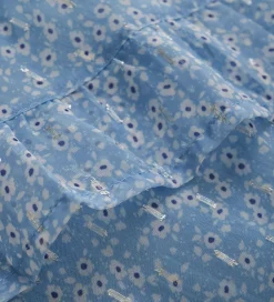 Nederdel - Flower Lurex - Forever Blue|Creamie Clearance