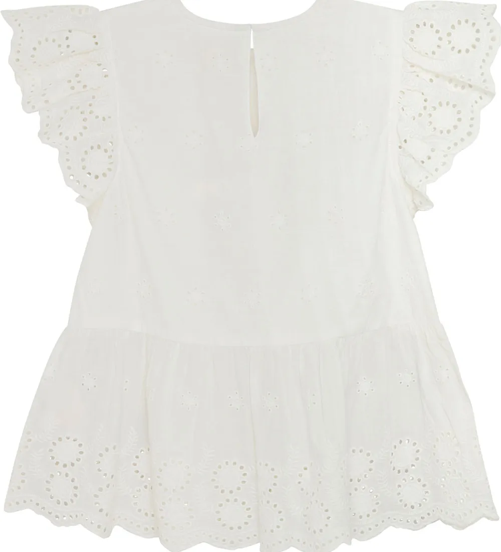Top - Embroidery - Cloud|Creamie Hot