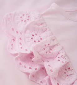 Top - Lace - Ballerina m. Hulmønster|Creamie Outlet