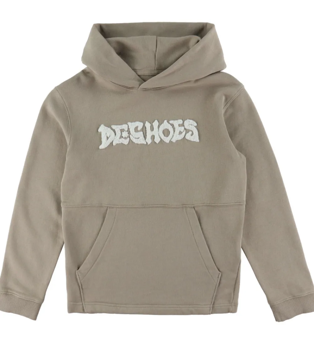 Shoes Hættetrøje - Mortar - Crockery m. Hvid|DC Sale