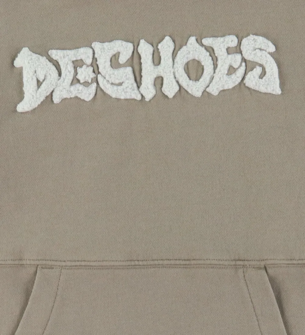 Shoes Hættetrøje - Mortar - Crockery m. Hvid|DC Sale