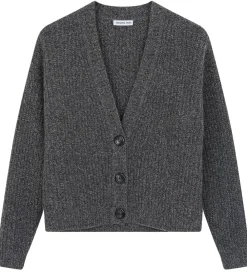 Cardigan - Strik - Uld/Polyamid - Verona - Gråme|Designers Remix Best