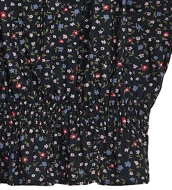 Top - Serena Flare - Navy/Mini Flower|Designers Remix Sale