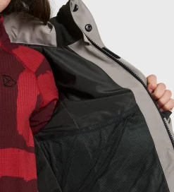 Dynejakke - Silkat - Ash Brown|Didriksons Outlet