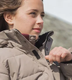 Dynejakke - Silkat - Ash Brown|Didriksons Outlet