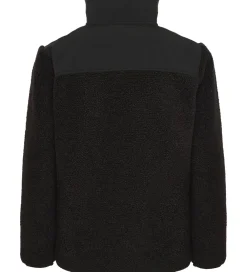 Fleecejakke - Teddy - Exa Half Zip - Sort|Didriksons New