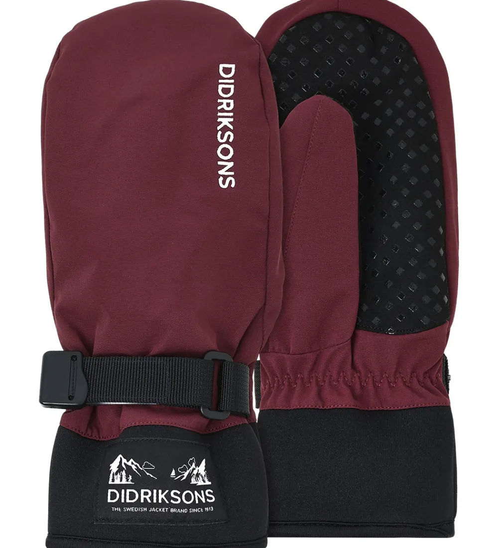 Luffer m. Fleece - Lovas - Anemon Red|Didriksons Outlet