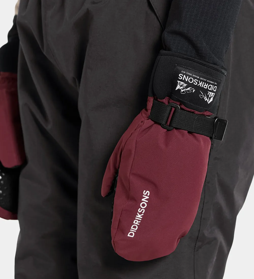 Luffer m. Fleece - Lovas - Anemon Red|Didriksons Outlet