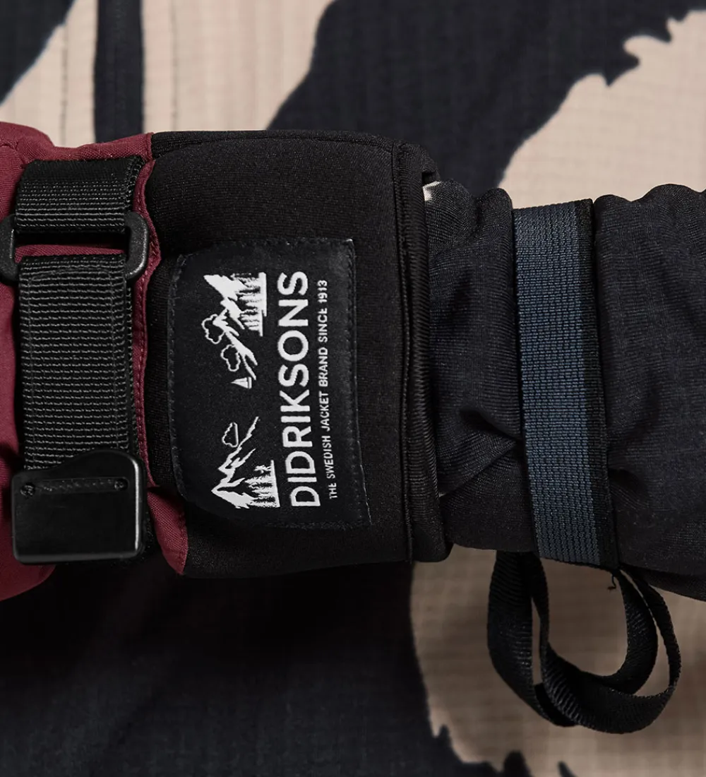 Luffer m. Fleece - Lovas - Anemon Red|Didriksons Outlet