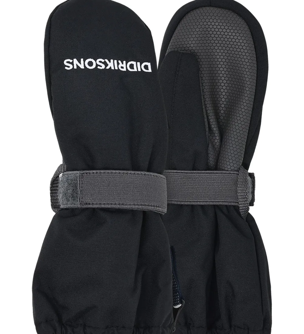 Luffer m. Fleece - Biggles Zip - Sort m. Lynlås|Didriksons Outlet