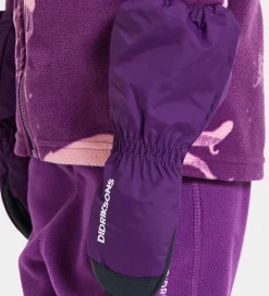 Luffer m. Fleece - Shell - Royal Purple|Didriksons Outlet