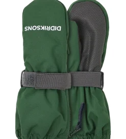 Luffer m. Fleece - Biggles Zip - Pine Green m. Lynlås|Didriksons Sale