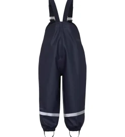 Regnbukser m. Seler - PU - Plaskeman - Navy|Didriksons Best