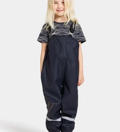 Regnbukser m. Seler - PU - Plaskeman - Navy|Didriksons Best