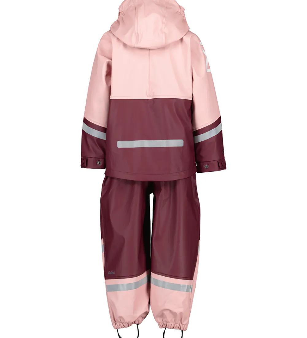 Regntøj m. Seler - PU - Waterman - Rusty Wine|Didriksons Discount