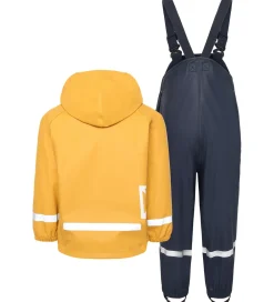 Regntøj m. seler - PU - Slaskeman - Dark Pollen|Didriksons Hot