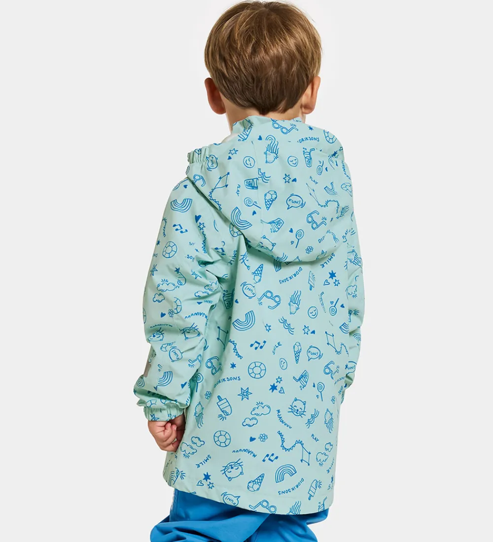 Sommerjakke - Norma - Doodle Pale Mint|Didriksons Online