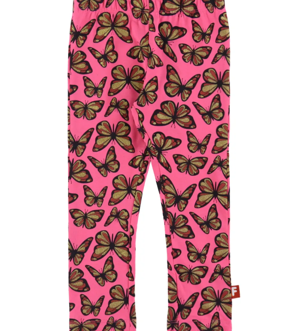 -Cph Leggings - cheetah - Dk Brick Flutter|DYR