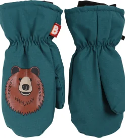 -Cph Luffer m. Fleece - Paw - DK Slate m. Brun Bjørn|DYR Discount