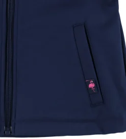 -Cph Softshelljakke - evild - Navy m. Flamingo|DYR